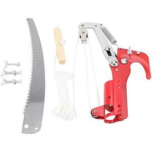 High-Altitude Tree Pruning Shear Extendable Harvester Pole Saw for Trimming Without Pole