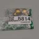 Curtain Rods for windows 32-48 inch, 5/8 inch Decorative Gold Splicing Heavy Duty Metal Curtain Rod set with Brackets