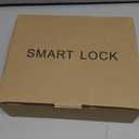 Fingerprint Door Lock, Smart Fingerprint Door Knob, Keyless Entry Door Locks with Handle, Biometric Electronic Door Knobs with Keypad for Bedroom Home Apartment