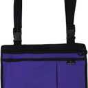 BENEFIT WEAR 5 Pocket Side-Pack Wheelchair, Walker or Scooter Bag with Key Rings | Wheelchair Armrest Accessories for Walker, Electric Scooter & Wheelchairs (Olive)