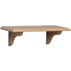 Shelf-Made KT-0148-818UF Wood Shelf Kit, Unfinished, 8-Inch by 18-Inch