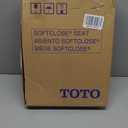 TOTO SS114#03 Transitional SoftClose Elongated Toilet Seat, Bone