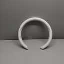 frani Nappa Leather Steering Wheel Cover, Universal 15 Inch Premium Non-Slip Steering Wheel Cover White