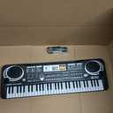 61 Key Piano Keyboard, Electronic Digital Piano for Kids Beginner with Microphone, 16 Tones, 6 Demos, 10 Rhythms, Recording, Keyboard Piano for Boys and Girls Christmas/Birthday Gift