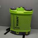 Battery Powered Backpack Sprayer 4 Gallon, VAXMAY 100 PSI Electric Graden Sprayer Works with Makita 18V Battery, Weed Yard Sprayer with Telescopic Wand, 5 Nozzles, 2.6 Ah Battery Included