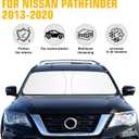 Windshield Sun Shade for Nissan Pathfinder 2013-2020