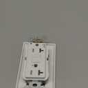 Leviton Dual-Function AFCI/GFCI Outlet, 20 Amp, Self Test, Tamper-Resistant with LED Indicator Light, Protection from Both Electrical Shock and Electrical Fires in One Device, AGTR2-W, White