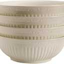 Mikasa Italian Countryside Soup/Cereal Bowl, 7-Inch, Set of 4