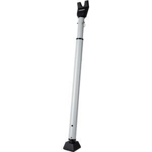 BRINKS Door Security Bar - Adjustable Brinks Door Security Bar for Travel, School, Dorm and Home - Door Jammer for Hinged Doors and Sliding Door Security Silver