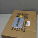 MaxSmeo Side Table, 3-Tier Small End Table, Modern Oval Night Stand Accent Table for Living Room, Bedroom, Rustic Brown