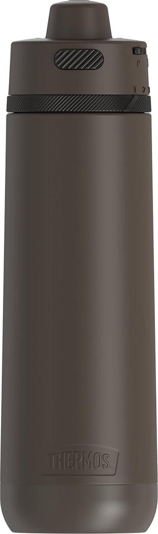 THERMOS ALTA Series, Stainless Steel Hydration Bottle, 24 Ounce, Espresso Black