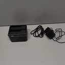 SSK Aluminum Hard Drive Docking Station, USB 3.0 to SATA Dual Bay External HDD Dock Caddy Reader for 2.5 & 3.5 inch SATA HDD SSD, with UASP Offline Cloner/Duplicator Function (2x20TB Supports) Black