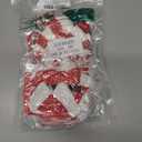 2 x 4 Set Christmas Doll Clothes for 17cm Doll Accessories Clothes Outfit Set with Knitted Hat for Play and Display Accessories for Collectors