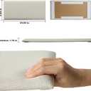 12 Piece Linen Fabric Peel and Stick Headboard, Upholstered Wall Mounted Headboard for Twin, 3D Anti-Collision Soundproof Self-Adhesive Wall Panel for Bedroom 23.62" x 9.84", 12 PACK