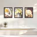 upsimples 10x13 Picture Frames, Display Pictures 9x12 with Mat or 10x13 Without, Wall Hanging Photo Frame, Black, 1 Pack