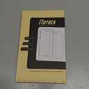 Mothca 2 Pack Matte Glass Screen Protector for iPhone 15 [6.1 inch] + 2 Pack Camera Lens Protector, Anti-Glare & Anti-Fingerprint Case Friendly Tempered Glass Film, Bubble Free, Smooth as Silk