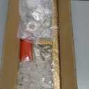 LANGXUN 7.2ft Gold Metal Round Balloon Arch kit, Backdrop Circle Stand Arch Frame for Wedding Birthday Party Decoration, Graduation Decorations and Baby Shower Photo Background