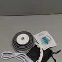 110V 555ML Ultrathin Travel Foldable Electric Kettle with Separable Power Cord and Handle, Boil Dry Protection, Food Grade Silicone