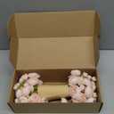 Ling's moment Ranunculus Artificial Flower, Faux Silk Mini Ranunculus Flowers for DIY Bouquet, Bulk Fake Wedding Filler Flowers for Centerpieces Arrangements Bridal Shower Decorations, Blush Pink