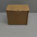 Leakproof Car Trash Can,Mini Car Trash Bin for SUV and Truck,Small Removable Liner Garbage Can,Waterproof Automotive Trash Can for Vehicle,Home,Office,Multipurpose,Easy to Clean (White)