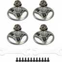 Motor Prop Adapter Set for DJI FPV Drone, Aluminium Propellers Adapter Mounts Set with M5 Mounting Hole for 5.2 Inch FPV Props 4PCS