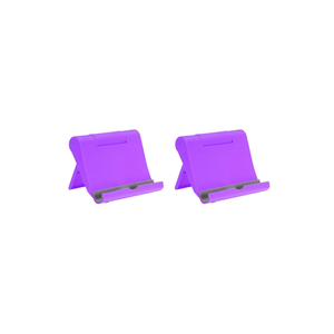 uxcell Cell Phone Stand, 35 Pack Multi-Angle Tablet Stand, Universal Phone Stand Compatible with Most Smartphone Tablets E-Readers, Purple