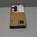 Umbra Picket Wall-Mounted Coat Rack Rail Hook with 5 Retractable Wood Pegs  Modern, Space-Saving Storage Organizer, Black