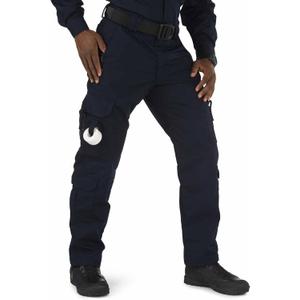 5.11 Tactical Men's Taclite EMS Pants, Cargo Work Pant for EMT and First Responders, Lightweight Ripstop, 19-Pockets, Dark Navy, 36W x 34L, Style 74363ABR