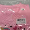 It's My Birthday Shirt for Toddler Girls 1st 2nd 3rd 4th 5th Girls Birthday Party Outfit Short Sleeve Gift Tshirt (110, Pink