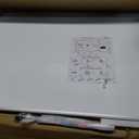 XBoard Magnetic Dry Erase Board/Whiteboard, 36 X 24 Inches Double Sided White Board, Silver Aluminium Frame