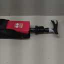 Ta-Da Chair Series 1 Pro, Portable Trekking Hiking Pole, Folding Walking Stick with Seat, Walking Cane with Chair, Foldable Chair, Lightweight Aluminum, Easy Carry and Storage, Anti-Slip (Red)