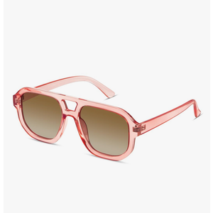 Trendy Polarized Square Aviator Sunglasses Women Men Square Eyewear Frame, Retro Sun Glasses for Women Men 2025 Shades