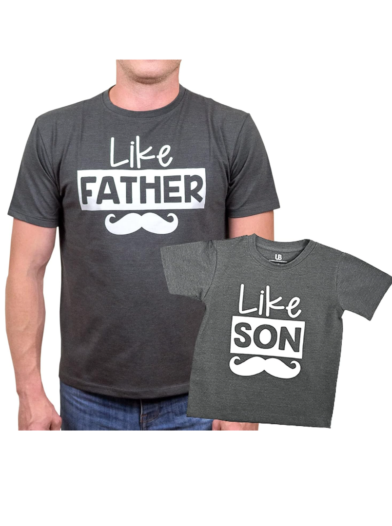 Unique Baby Daddy and Me Father Son or Daughter Matching Father's Day Shirts, Size M