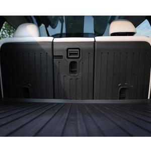 for Tesla Model Y Juniper Rear Seat Back Cover All Weather TPE SeatBack Liner Pad Back Protector Interior Accessories 2025 2026 (5 Seats)