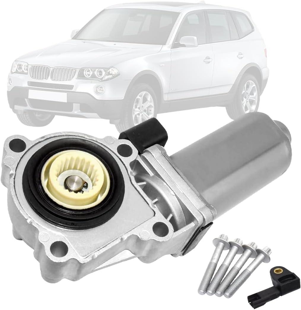 Transfer Case Shift Motor Actuator Compatible with BMW X3 2004-2010, X5 2004-2013, X6 2008-2014, 4WD, Replace 27107568267 600-932 27107541782