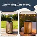Large Solar Lanterns Outdoor Waterproof Garden Decor, Gifts for Women Mom Grandma Outdoor Solar Lantern Lights for Yard, Patio, Lawn,Pathway, Landscape