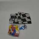 Race Car Birthday Party Supplies - 153 Pcs Car Wheels Birthday Balloon Garland Arch Kit, Red Yellow Blue Black Checkered Foil Balloon Arch For Racing Car Monster Party Decorations