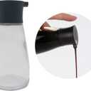 EIKS Excelity Cruet Dispenser Set for Olive Oil Vinegar Soy Sauce with Elegant Glass Bottle Kitchen Cooking Barbecue Tool