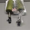 G-SAFAVA 20.25" Small Table Lamps Set of 2 Modern Ceramic Lamps for Living Room Farmhouse Bedside Lamps Boho Lamps for Night Stands Green Bedroom Lamps Side Table Lamps End Table Lamps