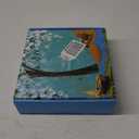 Changeable Felt Letter Board with Letters, Pre Cut & Sorted 725 Letters, First Day of School Board, 10x10 Inch Message Board, Classroom Decor Farmhouse Wall Decor Sign Board (Black)