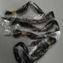 Synthetic Straight Hair Weave 3 Bundles 16 18 20 Inches Mixed Color 1B Heat Resistant Fiber