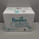 Pampers Sensitive Baby Wipes, Clinically Proven, Fragrance Free, Unscented, Water Based, Hypoallergenic, Multi-Use, Hand Wipes 1008 Wipes Total (18X Flip-Top Packs)
