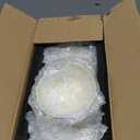 Kolewo4ever 12 Pieces Thanksgiving Bowls Ceramic Pumpkin Bowl 6 Ounces Ramekins Small Pumpkin Shaped Bowls Dinnerware Decoration for Fall Thanksgiving Serving Dip, Sauce, Condiments,Snack (Yellow)