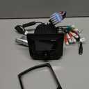 Waterproof Marine Bluetooth Radio for Boat - Marine Gauge Stereo Receiver -3 Inch LCD Display Backup Camera Input USB AUX 4 Zones Subwoofer Pre-Amp AM FM Radio for ATVs UTVs SXS