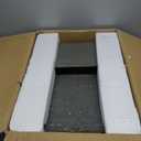 MSEONWXI  Resin Water Fountain Outdoor with LED Lights, Modern Tiered Fountain for Garden Patio Backyard, Waterfall Decor, 23.6" Weatherproof Landscape 24400