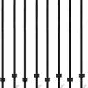 XYADA Fence Posts Sturdy Duty Metal Fence Post,U Post for Fencing in Garden Yard and Outdoor Wire (6FT- 8 Pack)