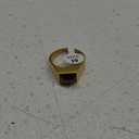 Men's Tiger Eye Square Signet Ring Stainless Steel Thumb Rings with Natural Stone for Men Jewelry Gift for Him, Size 10