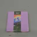 Mooliwe 4 Pcs Watercolor Travel Journal Watercolor Paper Sketchbook for Painting 5 x 5 Inch 300 GSM Cotton Cold Press Drawing Book for Painters Mixed Media End of The Year Gift(Pink Purple)
