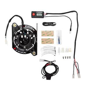 Tusk Digital Radiator Fan Kit Compatible with KTM 300 XC 17-22/300 XC-W 2019-2023/350 XC-F 2016-2022/450 XC-F 2016-2022/Compatible with Husqvarna TE 300 2019-2023