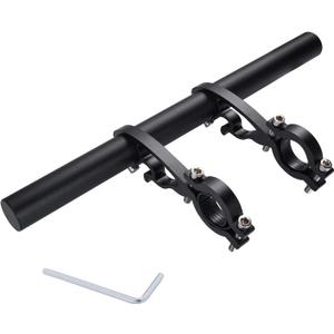 Yizhet Bike Handlebar Extender, Bicycle Handlebar Extension Lightweight Durable Double Bike Handlebar Bracket for Holding Bicycle Speedometer, GPS, Phone Mount Holder